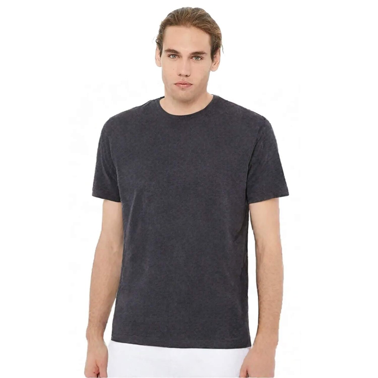 BELLA + CANVAS Jersey Pocket Crewneck Short Sleeve T-Shirt for Custom Printing & Everyday Style Blank Tee